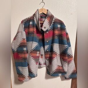Tribal print jacket